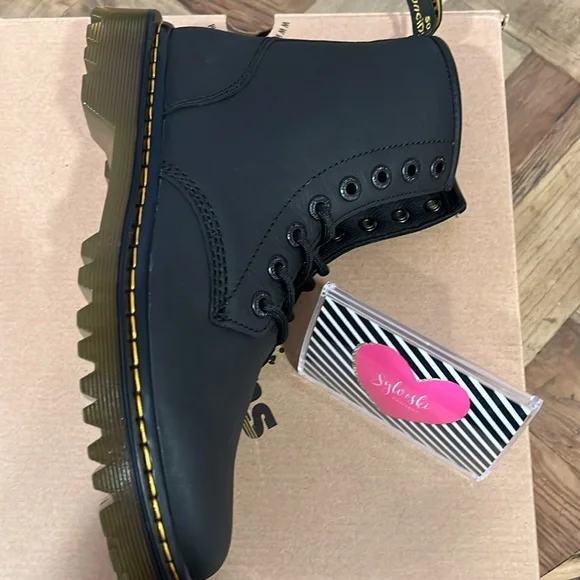 🖤 Dr. Martens Men's Awley Leather Boot NWT - Picture 11 of 15